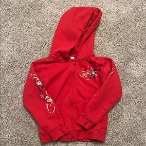 Disney Parks Kids Christmas Holiday Hoodie 5/6